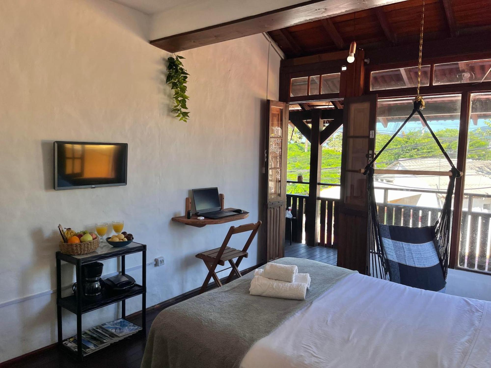 Espaco Com Rusticos Na Lagoa Da Conceicao, Ar Condicionado E Wifi Apartment