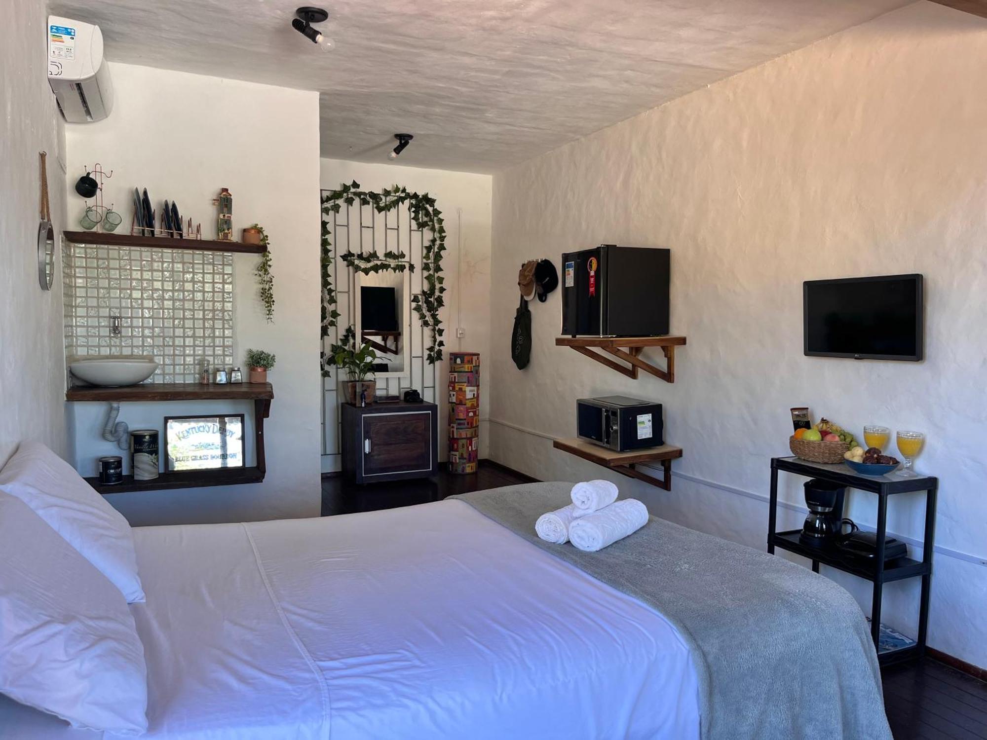Apartment Espaco Com Rusticos Na Lagoa Da Conceicao, Ar Condicionado E Wifi