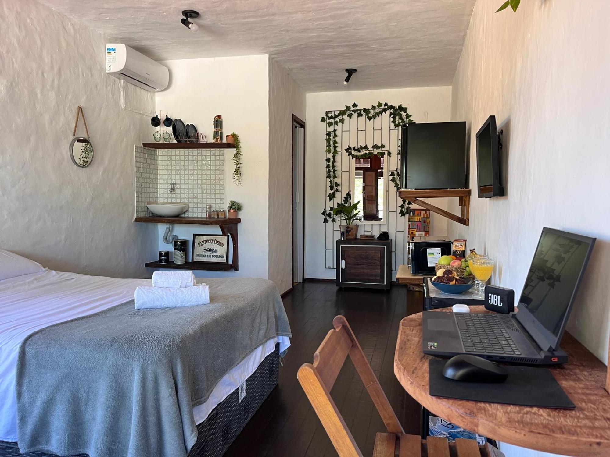 Espaco Com Rusticos Na Lagoa Da Conceicao, Ar Condicionado E Wifi Apartment Florianopolis
